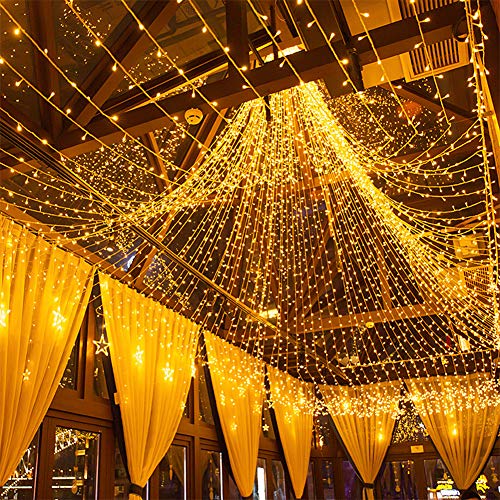 Battery Operated Fairy Lights 2 Pack 50 LEDs 5m 8 Lighting Modes Timer Function IP65 Waterproof Warm White for Christmas