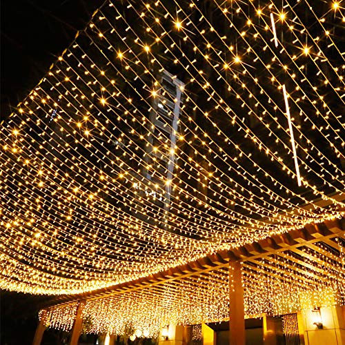 Battery Operated Fairy Lights 2 Pack 50 LEDs 5m 8 Lighting Modes Timer Function IP65 Waterproof Warm White for Christmas