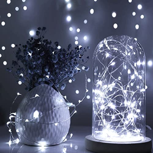 Melofo 10 Pack LED Fairy String Lights 3M/30 LEDs Battery Operated String Lights 3 Twinkle Lighting Modes Copper Wire Lights for Holiday Wedding Birthday Christmas Party Gifts Wine Bottle Decorations