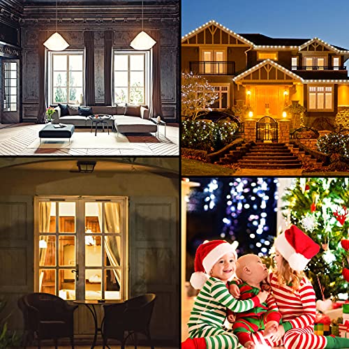 AVEKI Snowflake Curtain String Lights, 138 LED Fairy Star Window Lights Battery Operated 2.5 Meters Decor Lights 8 Modes with Smart Remote Control for Home Christmas Halloween Wedding Party