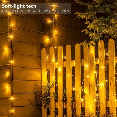 Koopower Battery Waterproof Fairy Lights with 10M 100 Warm White LEDs