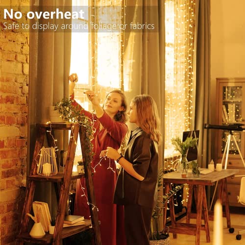 Koopower Battery Waterproof Fairy Lights with 10M 100 Warm White LEDs