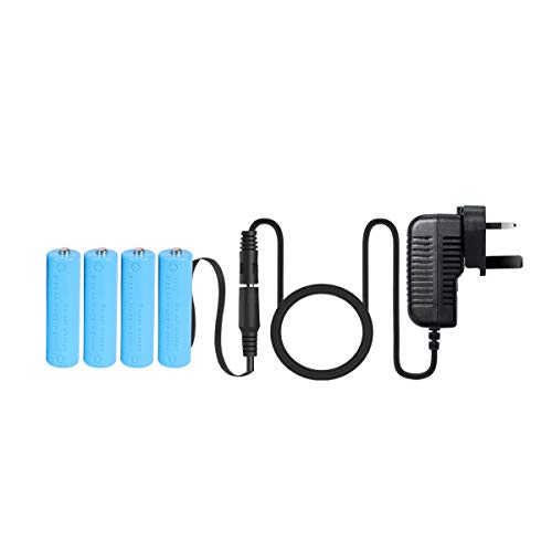 AIEVE AA Battery Eliminator, Replace 4 AA Batteries 6V AC Power Supply Adapter, Dummy AA Battery Eliminator for Hive Thermostat, LED lights, Electric Clock,Christmas Tree, No Mercury and No Pollution