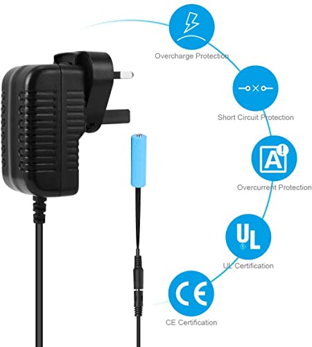 AIEVE AA Battery Eliminator, Replace 4 AA Batteries 6V AC Power Supply Adapter, Dummy AA Battery Eliminator for Hive Thermostat, LED lights, Electric Clock,Christmas Tree, No Mercury and No Pollution
