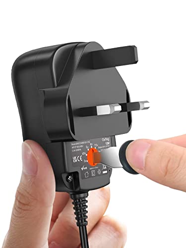 12W 3V 4.5V 5V 6V 7.5V 9V 12V Power Supply Universal Charger AC Adapter DC Charger For CCTV Router Camera BT Speaker Scanner TV BOX LED Lamp Keyboard Christmas Tree Light