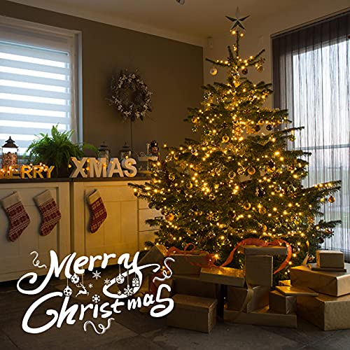 Fairy Lights Mains Powered, 15M/49ft 120LED Outdoor Fairy Lights Plug in, 8 Modes Waterproof Christmas Tree Lights Outdoor/Indoor for Garden, Gazebo, Festival, Bedroom (Warm White)