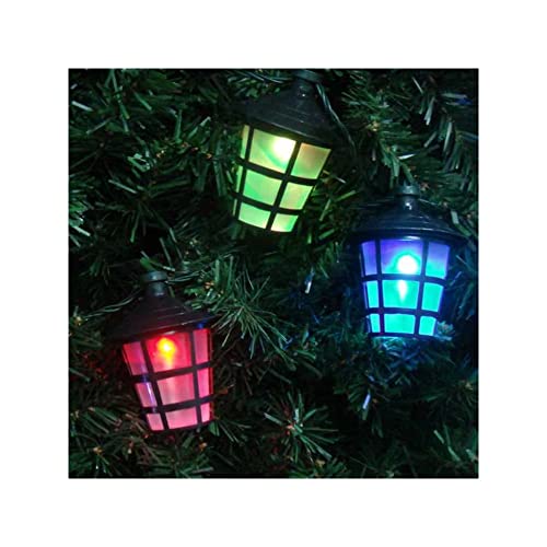 Christmas Concepts® 40 Multi Coloured Christmas/Party/Barbecue Lights with Lantern Style Shade (suitable for Indoor/Outdoor) - 11m Cable