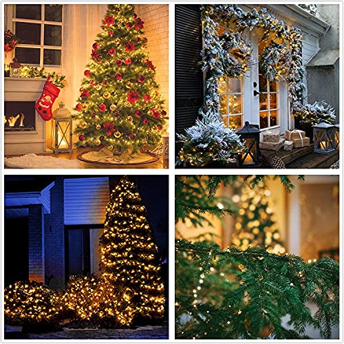 Avoalre String Lights 50M 2000 LEDs Warm White Christmas Light 8 Mode IP44 Waterproof Cluster Lights LED Fairy Light Mains Powered for Home Garden Patio Chirstmas Tree Xmas Wedding Decoration