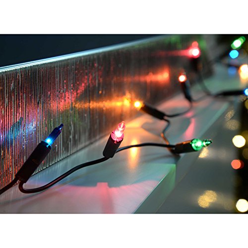 WeRChristmas Fairy Lights String Christmas Tree Decoration, 5 m - 40-Piece, Multi-Colour