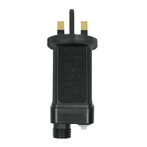 JNGLGO String Lights, Christmas Lights 50m 500 LED Fairy Lights Mains Powered, Waterproof, 8 Modes, Fairy Lights Indoor/Outdoor for Christmas Decorations, Garden, Party, Wedding (Multicolour)