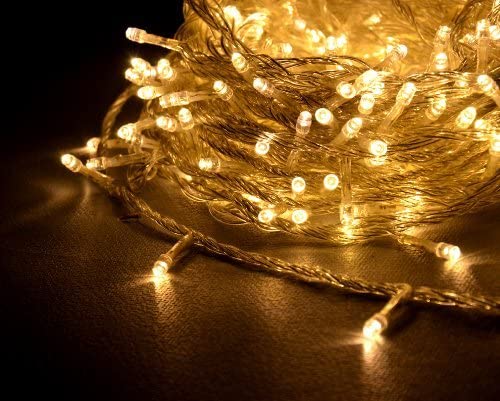 Proxima Direct Indoor & Outdoor Fairy Lights 20M/66 Ft,200 LEDs Christmas Tree, Xmas, Events, Festivals, Bedroom, Wedding Party Fairy String Lights 8 Modes 31V Memory Function