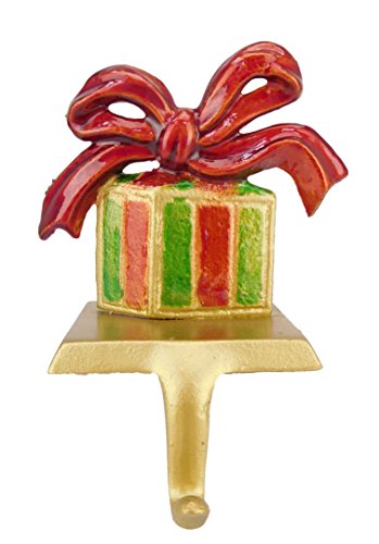 Christmas Concepts® Shaped Christmas Stocking Hanger In Red/Green/Gold