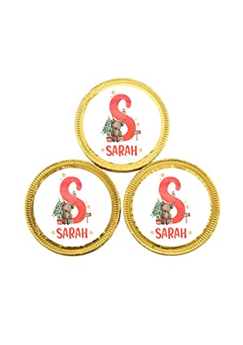 Personalised Chocolate Coins Christmas Nice List