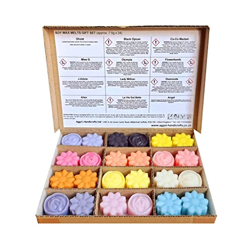 PERFUME SELECTION Sample Soy Wax Melts Set (approx. 180g) / Alien Angel La Vie Est Belle Flowerbomb Olympia Co-Co Madam Black Opium and more