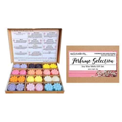 PERFUME SELECTION Sample Soy Wax Melts Set (approx. 180g) / Alien Angel La Vie Est Belle Flowerbomb Olympia Co-Co Madam Black Opium and more