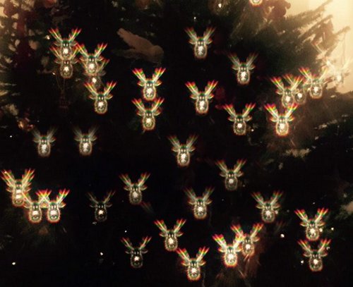 3D Christmas Glasses - 10 Pairs / 10 Turn Christmas Tree & Holiday Lights into Magical Images - Stocking Stuffers - Secret Santa - Office Parties - Fun for The Family