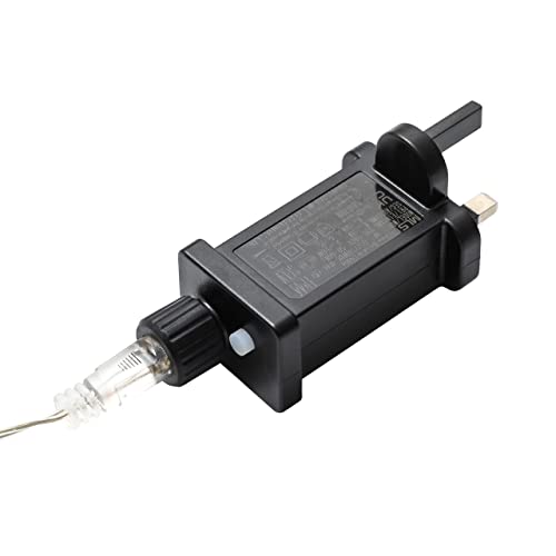 Olsen & Smith Christmas Decorations Fairy Lights 30m 98ft with 300 LEDs Xmas Warm White Indoor Fairy Lights for Living Room Hallway Conservatory 8 Lighting Modes Mains Powered