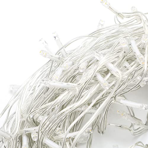 Olsen & Smith Christmas Decorations Fairy Lights 30m 98ft with 300 LEDs Xmas Warm White Indoor Fairy Lights for Living Room Hallway Conservatory 8 Lighting Modes Mains Powered