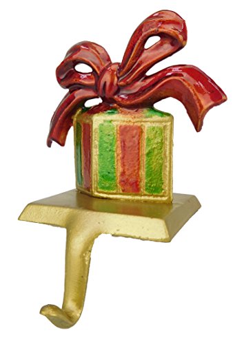 Christmas Concepts® Shaped Christmas Stocking Hanger In Red/Green/Gold