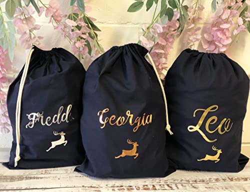 Personalised Christmas Santa Sack Stocking (Red Large)