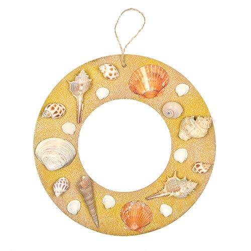 Baker Ross AF903 Craft Wreaths - Pack of 10, Wreath Making Kit, Great for Christmas Wreath Diy Kit, Wreath Making Supplies for Autumn and Wreaths for Crafts for Children