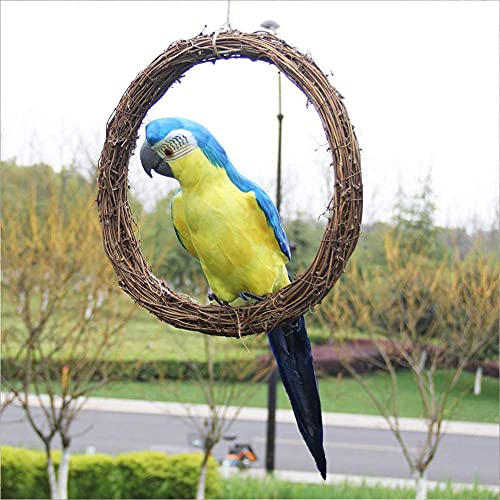 Simmpu 6PCS Christmas Rattan Natural Dried Ring Willow Wreath Door DIY Crafts Hand-woven Halloween Wreath for Rustic and Seasonal Decorations Base for Floral Crafts Perfect for Seasonal Displays 15cm