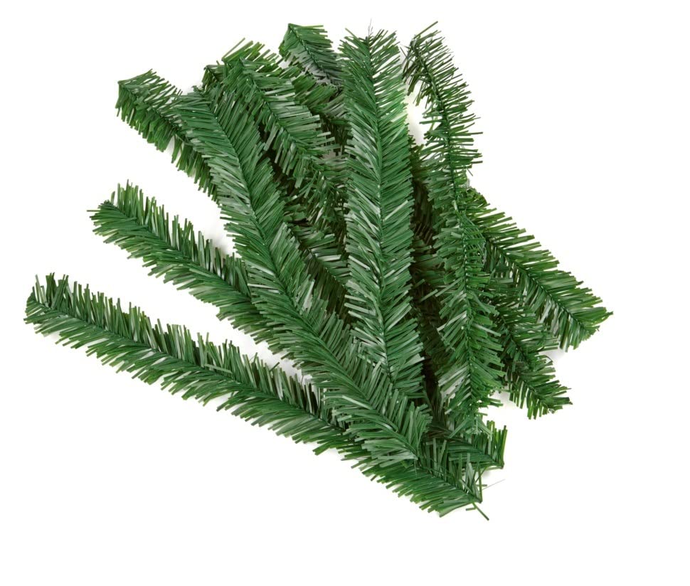 Premier 10 Pack Artificial Tree Christmas Garland Wire Ties - Green