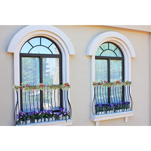 Qune Christmas Garland 5.3 Ft Red Berry Artificial Garland,Red with Pine Cone Garland, Rattan for Fireplace Xmas Party Décor, 160cm, a01