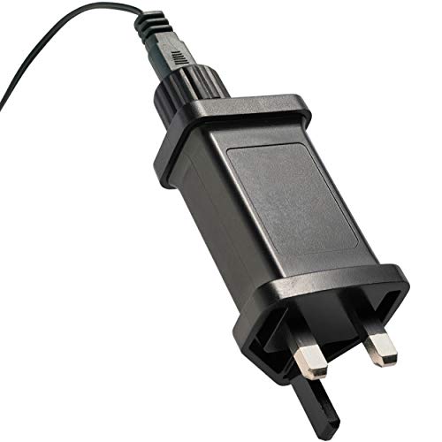 WeRChristmas Pre-Lit Frosted Decorated Garland Illuminated with 40 Cool White LED Lights, Red, 9 feet