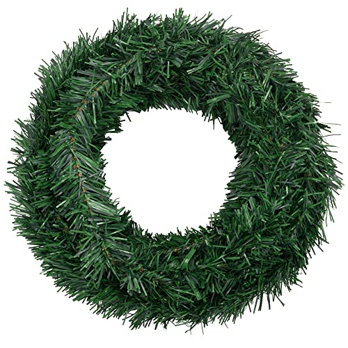 Festive Fix 52 Feet/16M Christmas Green Twist Garlands – Artificial Greenery Decor Xmas Trees Ornaments for Party Wedding Supplies | Non-Lit Tinsel Garland for Home Garden Fireplace Stair Decorations
