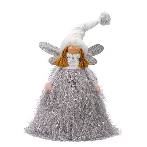 Three Kings Fairy Christmas Tree Topper- Silver