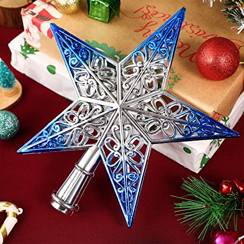 Hollowed-out Star Tree Topper - Festive Xmas Decor