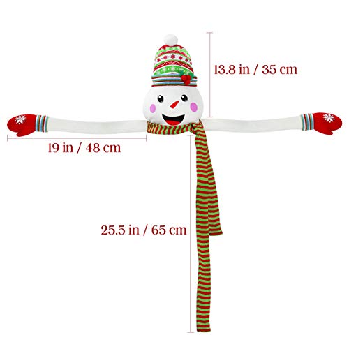 Snowman Tree Hugger: Festive Xmas Decorations!