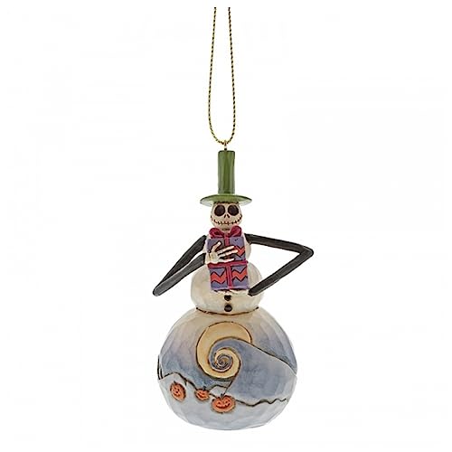Disney Tradition Nightmare Before Christmas Decoration, White/Blue/Black