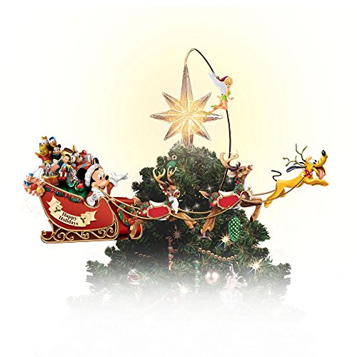 Disney Mickey's Rotating Christmas Tree Topper