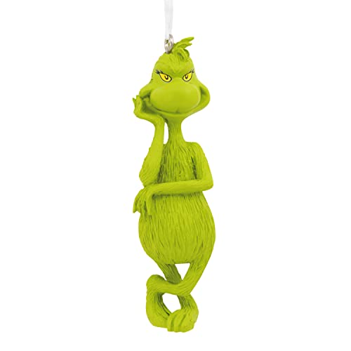 Hallmark Dr. Seuss How the Grinch Stole Christmas! Ornament, Green, H 8.2cm by W 2.2cm by L 2.1cm, 25574053