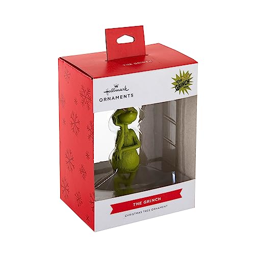 Grinchy Christmas Ornament - Hallmark, 8.2cm x 2.2cm
