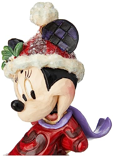 Minnie Mouse Christmas Ornament Figure - Disney Traditions