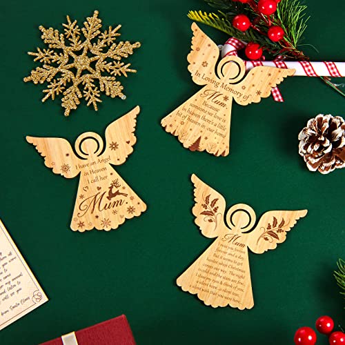 Memorial Angel Baubles: Christmas Tree Decorations for Remembrance