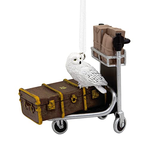 Harry Potter Trolley Cart with Hedwig Ornament