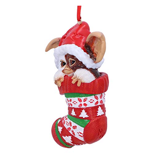 Gremlins Gizmo Hanging Ornament: Festive Christmas Decor, Red