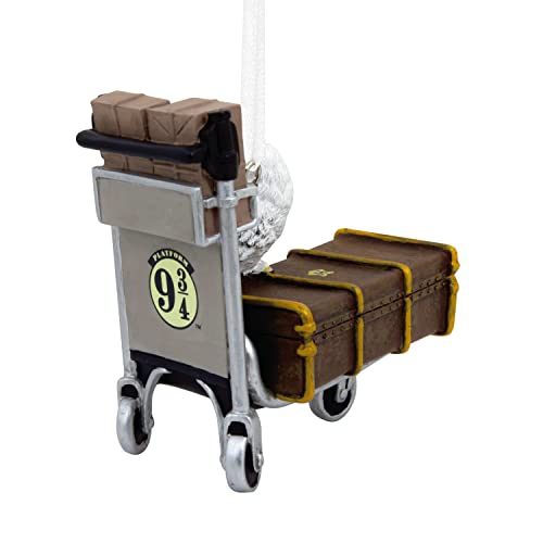 Harry Potter Trolley Cart with Hedwig Ornament
