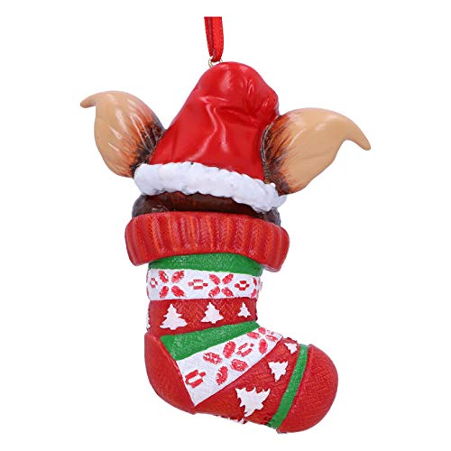 Gremlins Gizmo Hanging Ornament: Festive Christmas Decor, Red