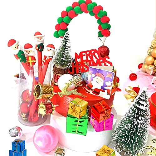 48pcs Mini Present Ornament Gift Box Hangings - (Color)