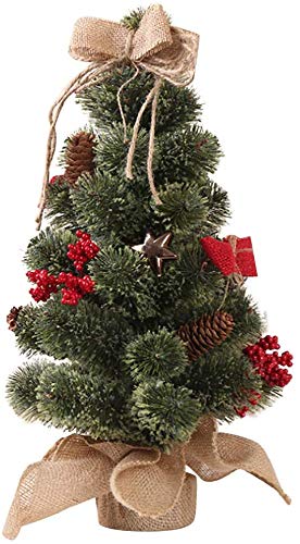 Keraiz 45cm Artificial Mini Christmas Tree: Tabletop Decoration