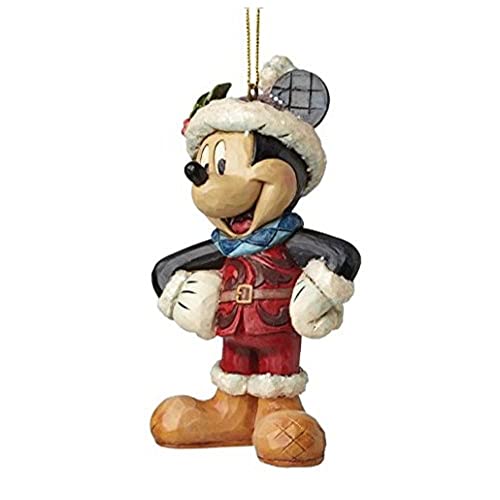 Disney Traditions Mickey Mouse Hanging Ornament Figure, 6 x 5.5 x 10 cm