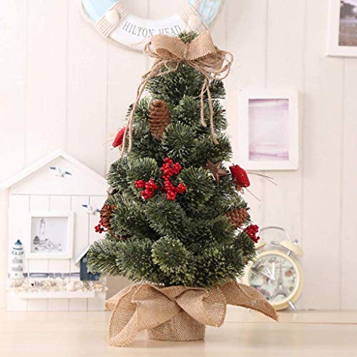 Keraiz 45cm Artificial Mini Christmas Tree: Tabletop Decoration