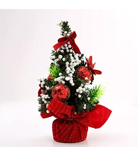 Small 20cm Decorated Christmas Tree for Xmas Décor