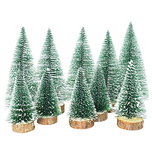 10 Frosted Sisal Trees: Christmas Crafts & Ornaments