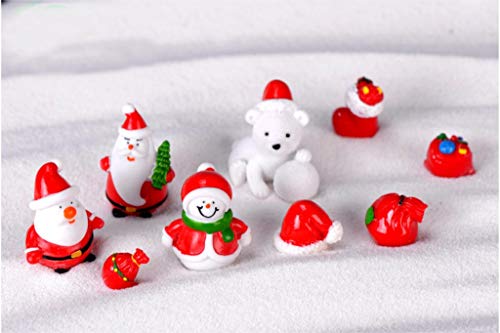 Christmas Party Supplies - 9PCS Miniature Ornament Set